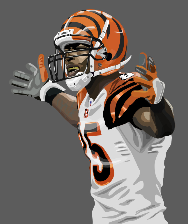 Chad Johnson-Vector.