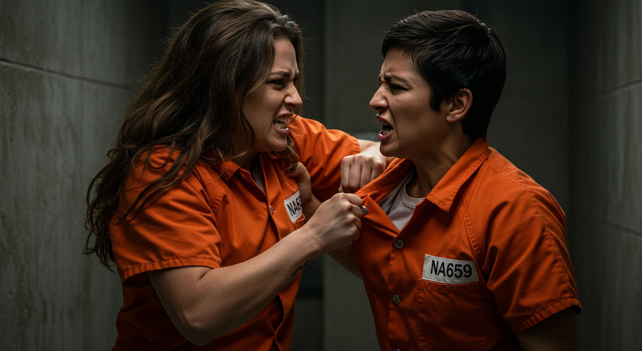 Canadian Inmate Fight Fight inside prison by chenqi58 on DeviantArt
