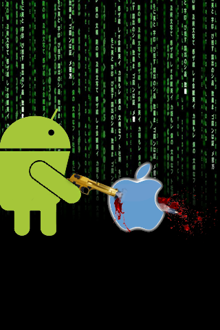 Android-vs-apple The HitMan