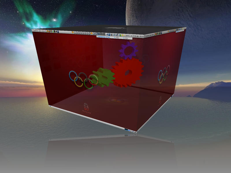 Compiz Desktop Cube by Tiger-Fenix on DeviantArt