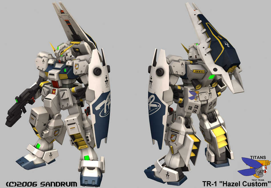 Custom Hazel Gundam by sandrum