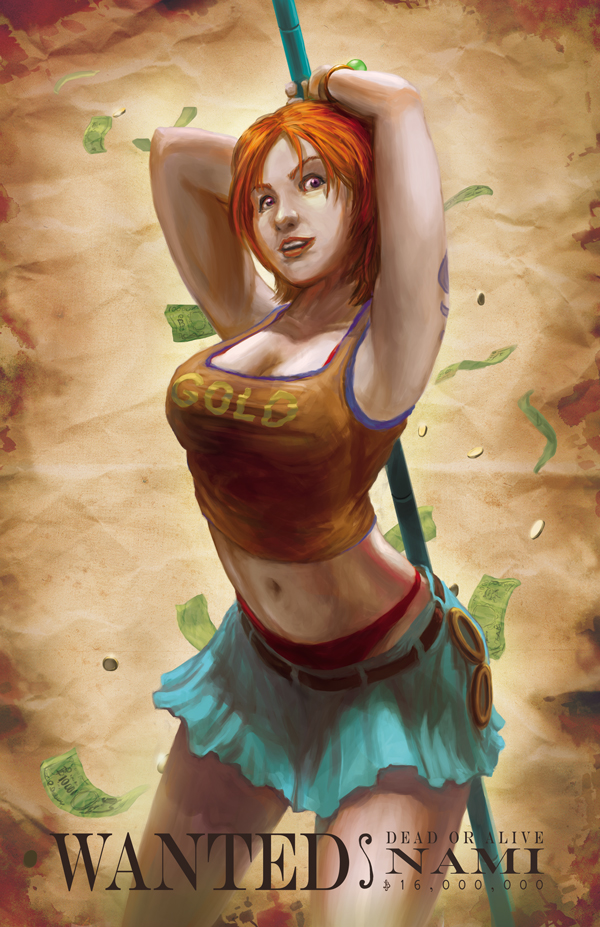 One Piece Talisman Expansion: Character - Nami by IH0986 on DeviantArt