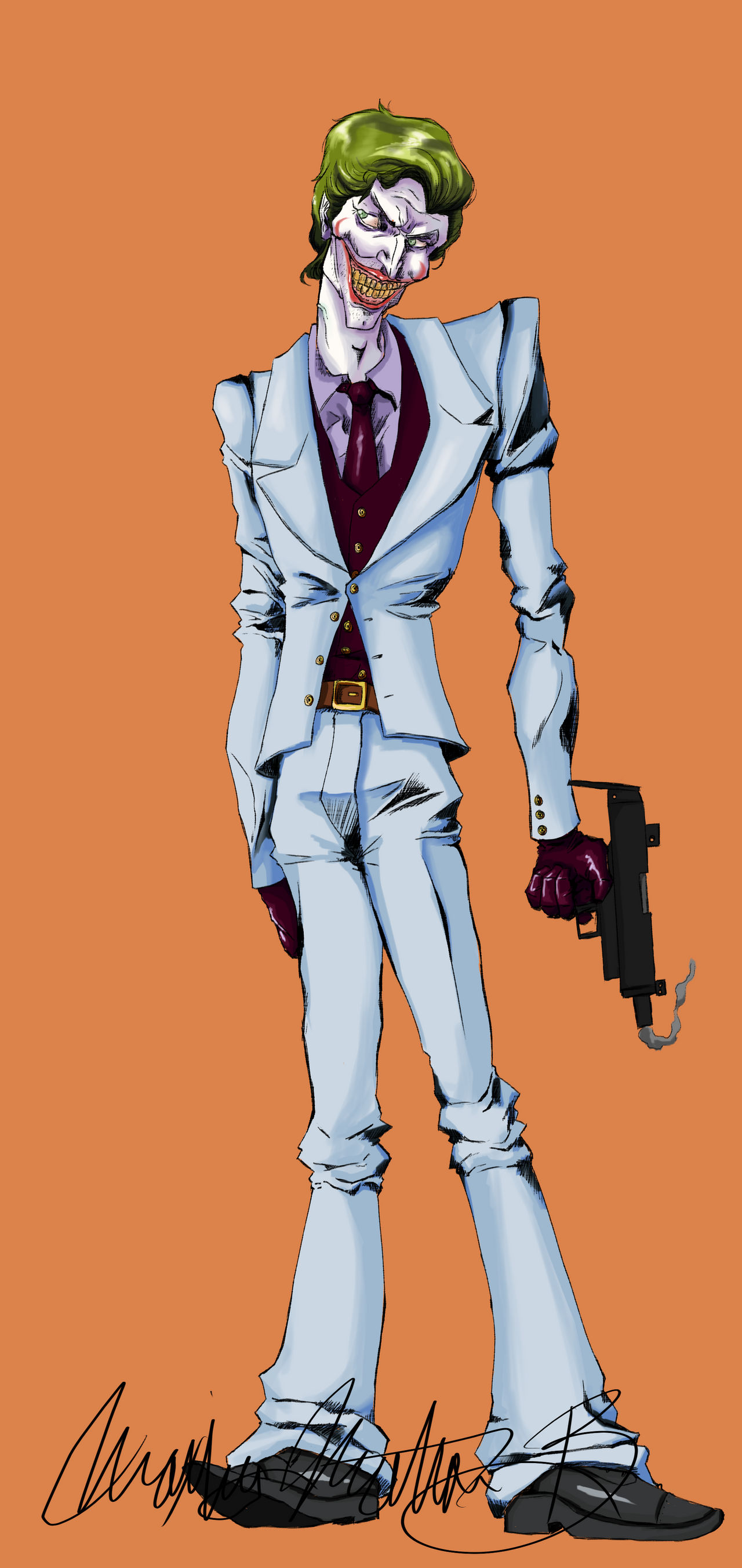 Joker Character Redesign by MaxArtCenter on DeviantArt