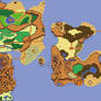 Zelda 2 World Map Remake