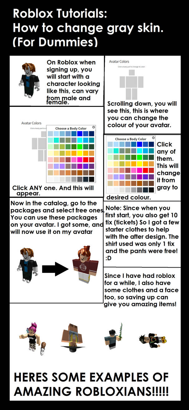 Roblox Tutorial Changing Skin By Neon Nightwing On Deviantart - how to change skin tone on roblox