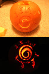 Kyuubi Seal - Pumpkin Carving