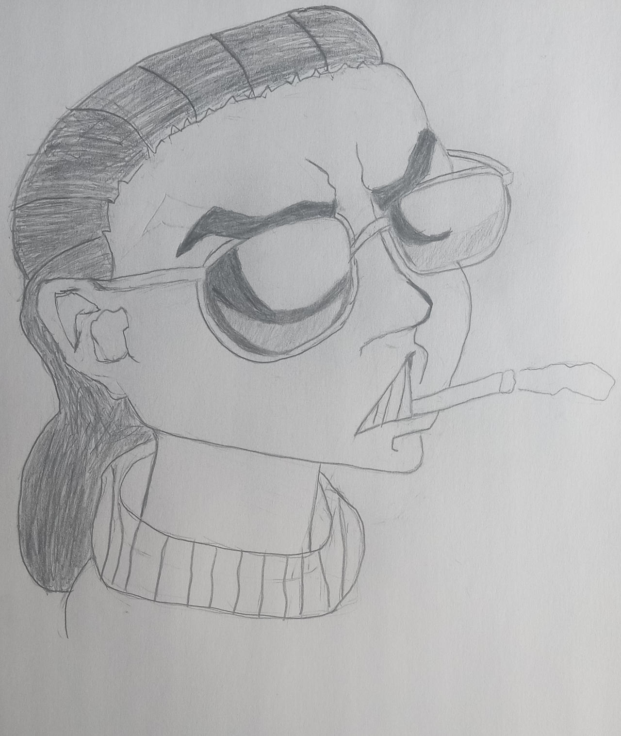 Another Riley sketch by frank1413 on DeviantArt