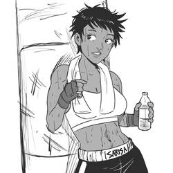 Sarisa's break time