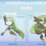 Pokemon-Digimon Meme Meloetta