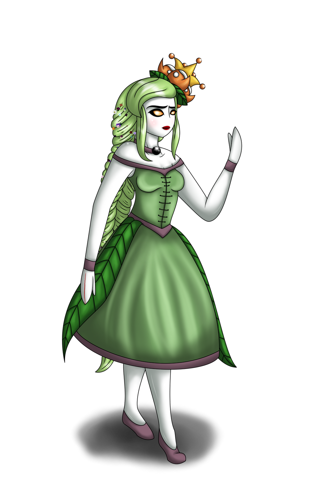 Gardenia: Spring Dress by The9Tard on DeviantArt