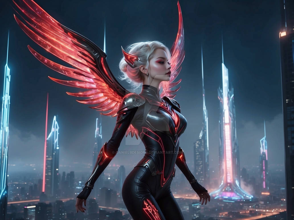 Red Angel by DanielBDesigns on DeviantArt