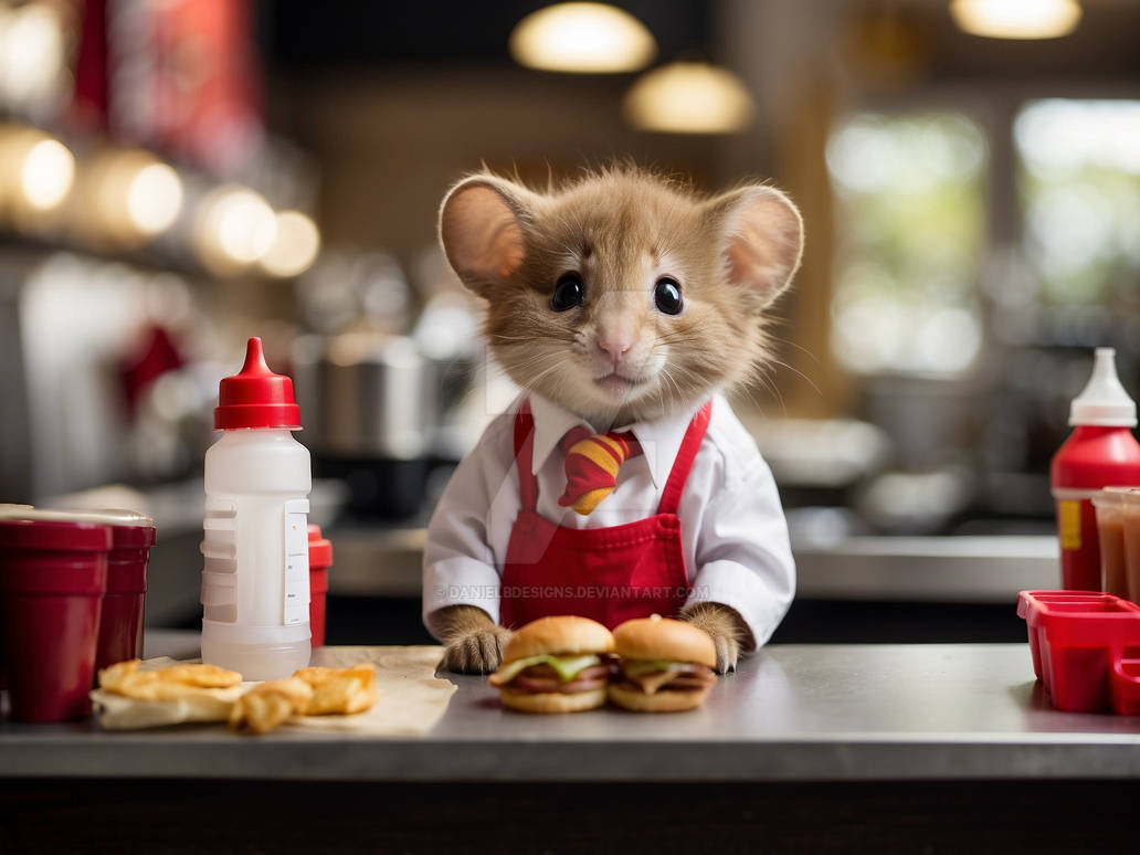 Klaus the little mouse - Counter attendant by DanielBDesigns on DeviantArt