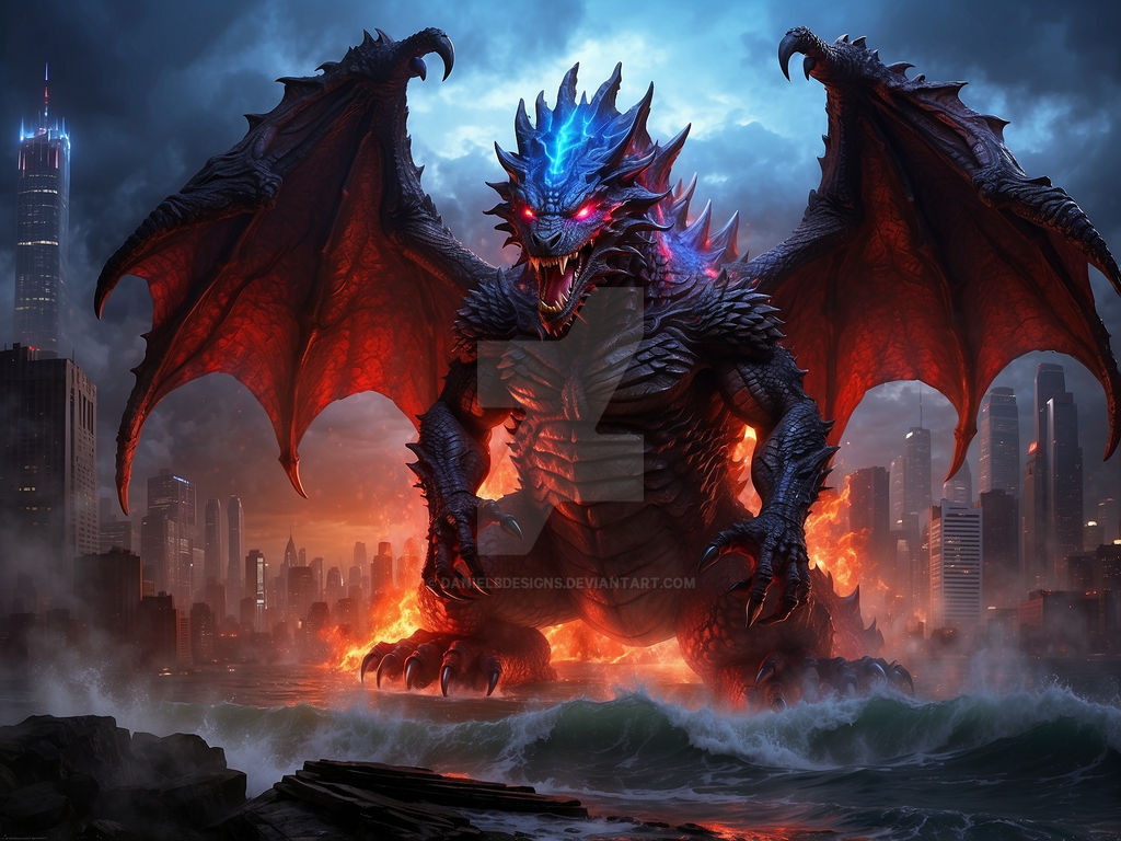 Godzilla Mutant Rats Mutant Godzilla - The empowered Kaiju by DanielBDesigns on DeviantArt