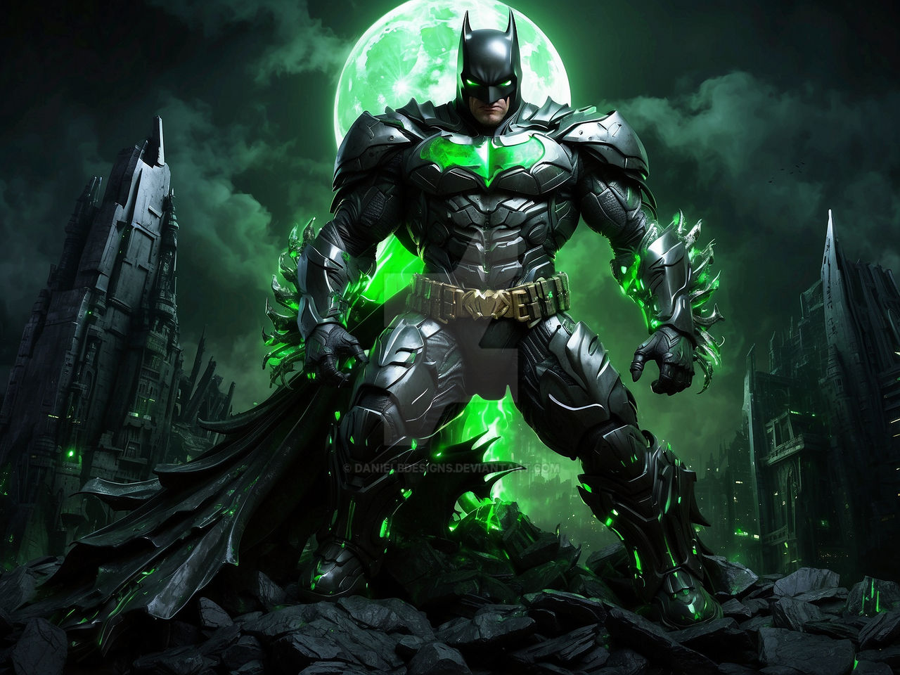 Batman Kryptonite Collection Brilliant Avenger: Batman's Kryptonite Enforcer by DanielBDesigns on ...