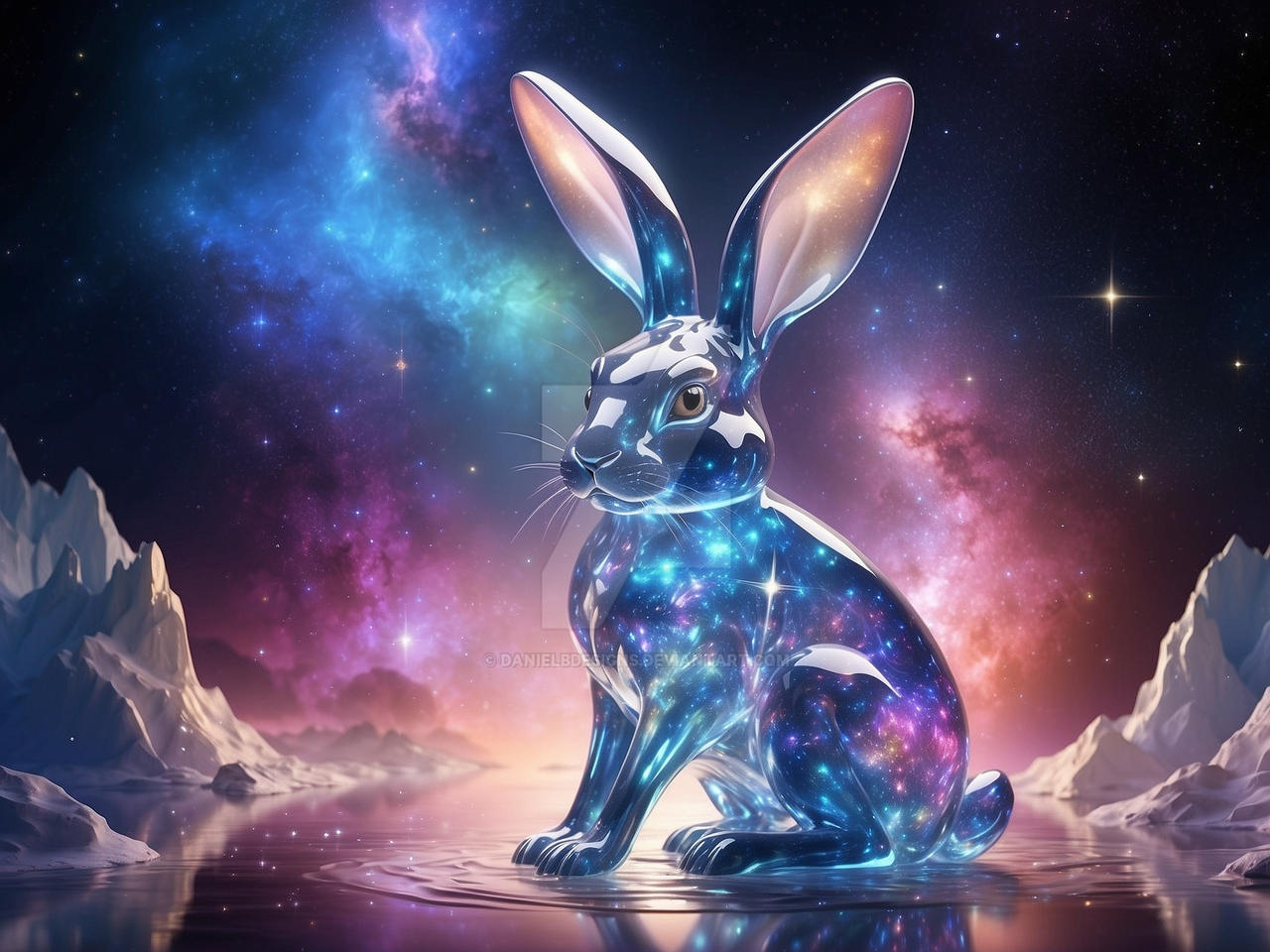 Ethereal Rabbit Realm: Universe's Keeper by DanielBDesigns on DeviantArt