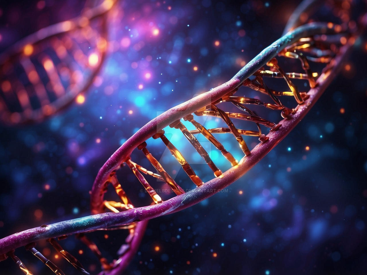 Daniel Dna Cosmic DNA: Celestial Genesis by DanielBDesigns on DeviantArt
