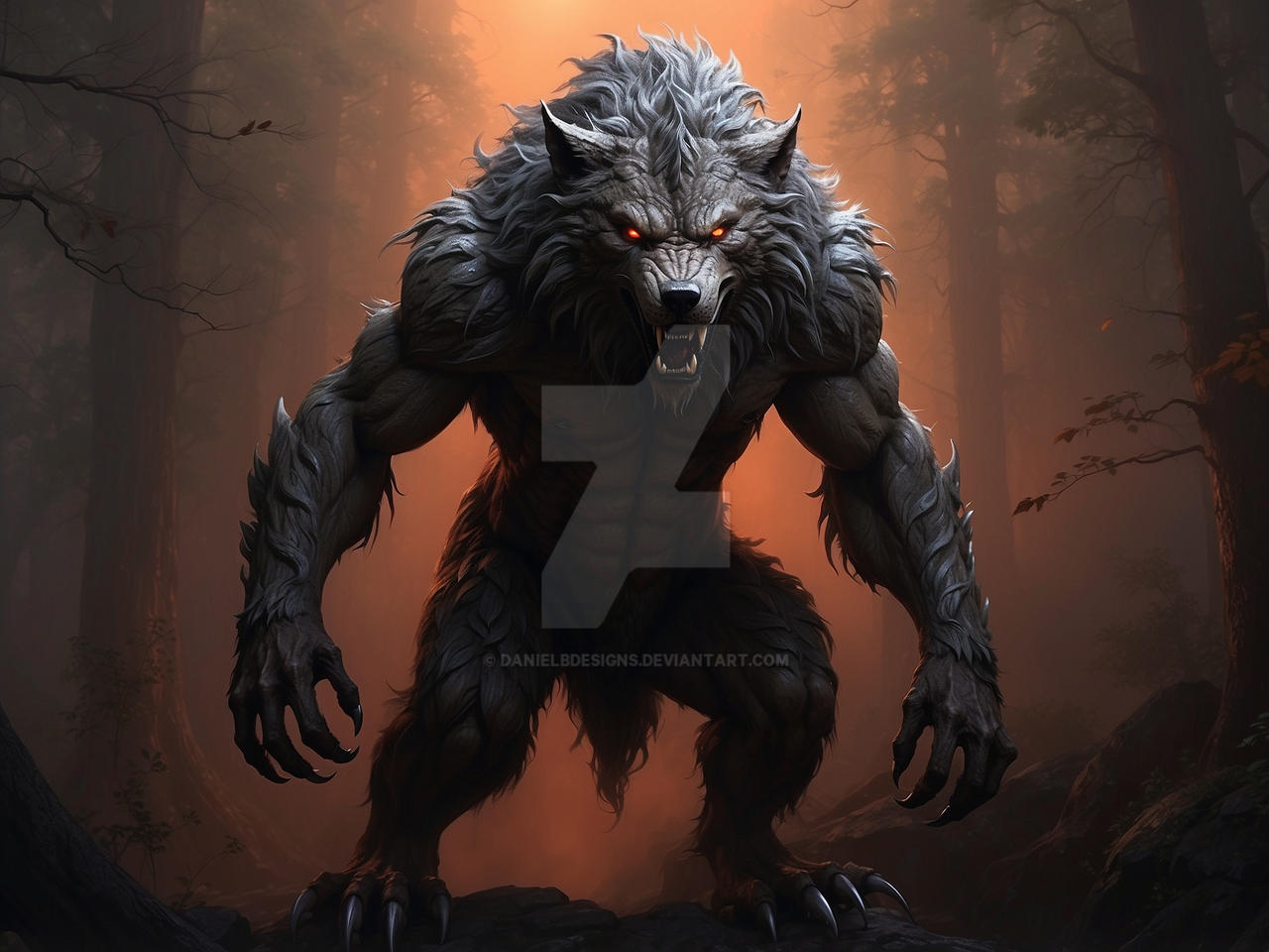 Rage of Centuries: Werewolf vs. Vampire by DanielBDesigns on DeviantArt