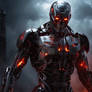 Metallic Titans: T800-Ultron Fusion