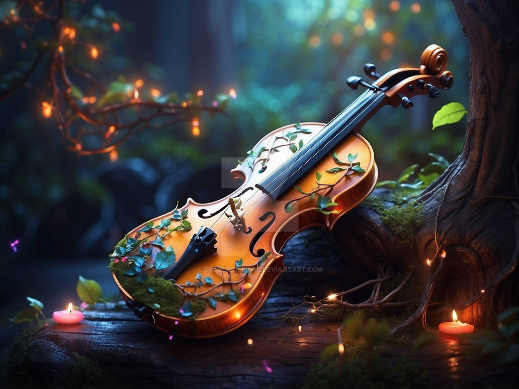 Enchanted Melodies: Instrument of Elven Enigma by DanielBDesigns on ...