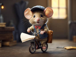 Klaus the Little mouse - Postman