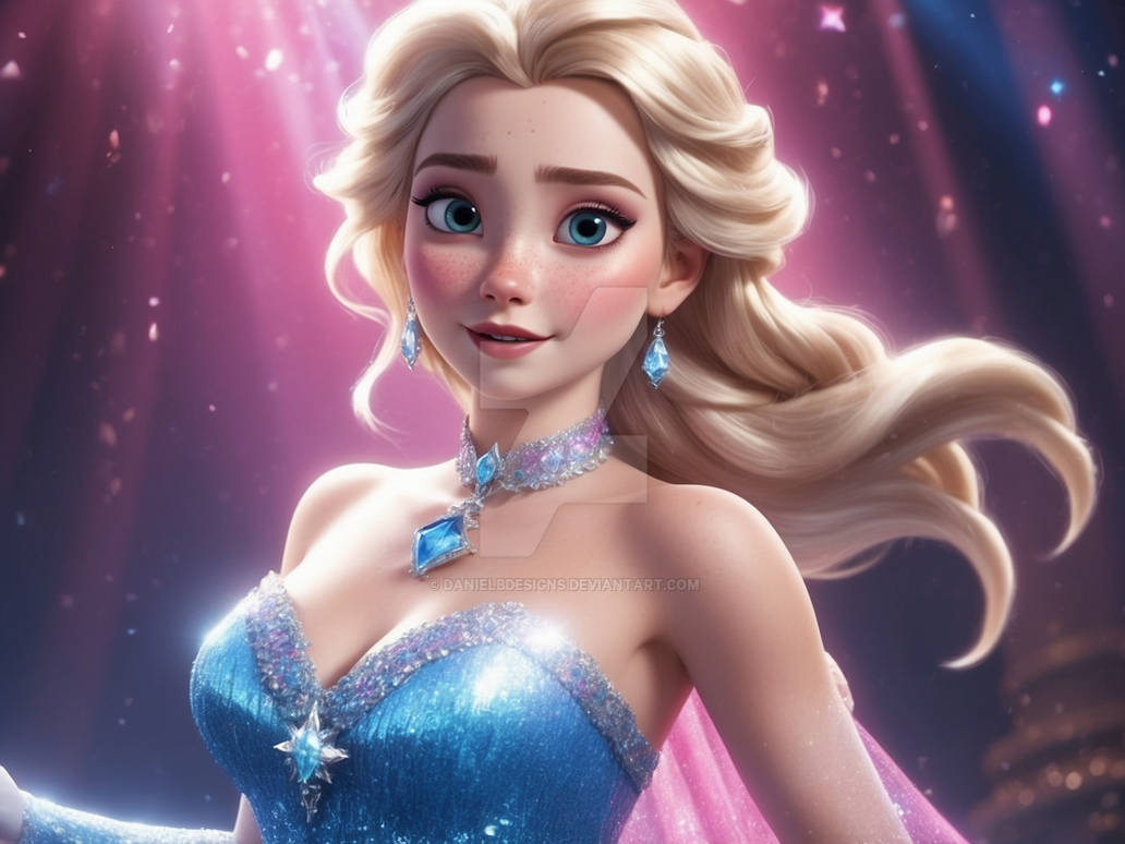 Elsa Diffuse Frozen Splendor: Elsa's Radiance by DanielBDesigns on DeviantArt