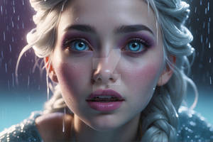 Realistic snow queen - Frozen charm
