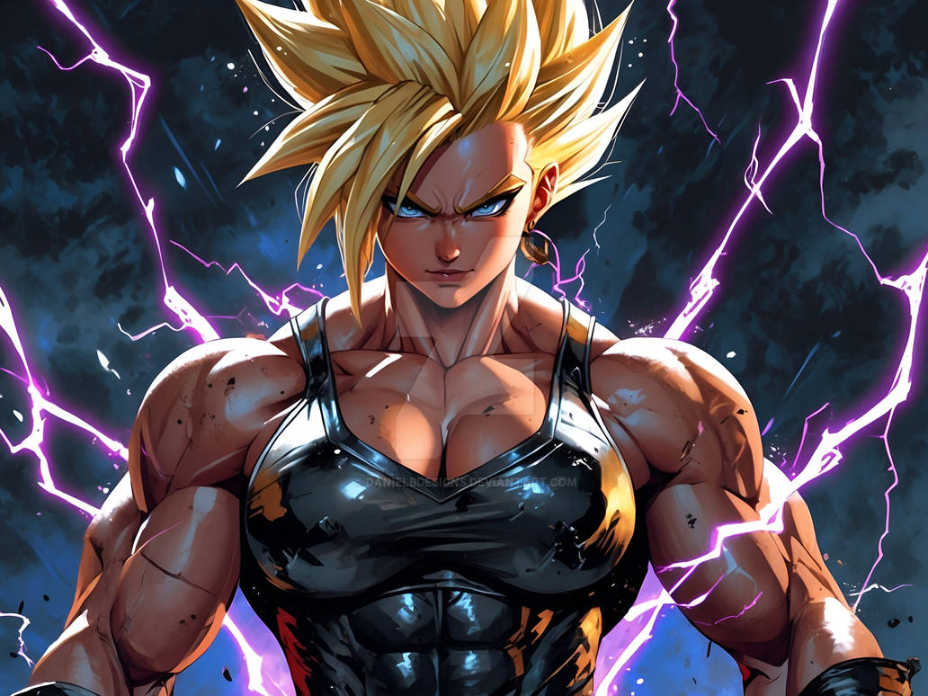 Sayan Fnd Sayan warrior - The beauty of power by DanielBDesigns on DeviantArt