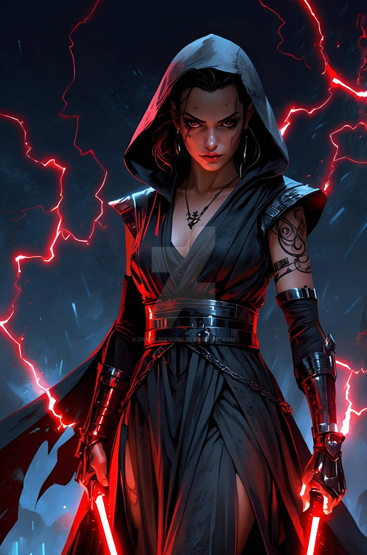 Sith Rey Animation Charm of the Dark Side - Rey as Sith by DanielBDesigns on DeviantArt