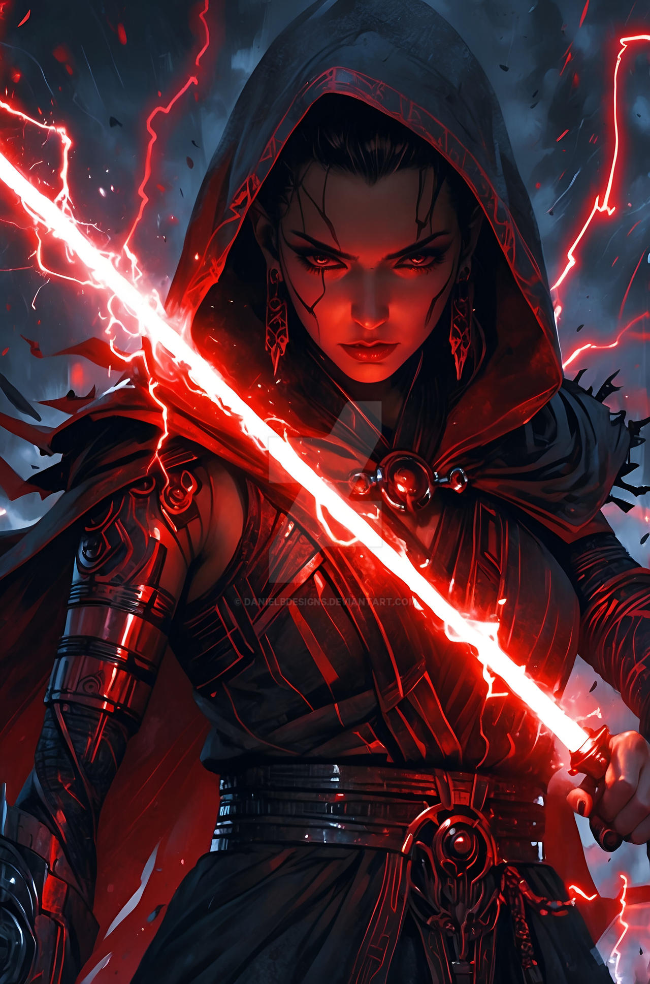 Sith Rey Animation Sensual dark - Rey as Sith by DanielBDesigns on DeviantArt