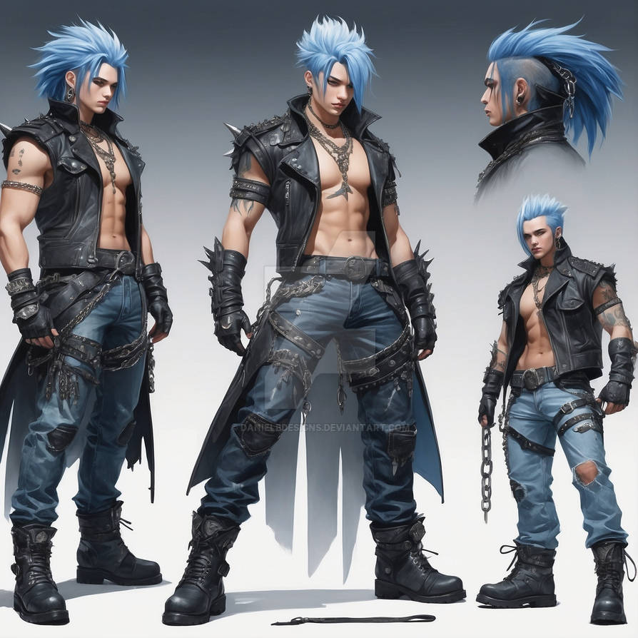 Metalhead Buff Character concept - Metalhead 10 by DanielBDesigns on DeviantArt