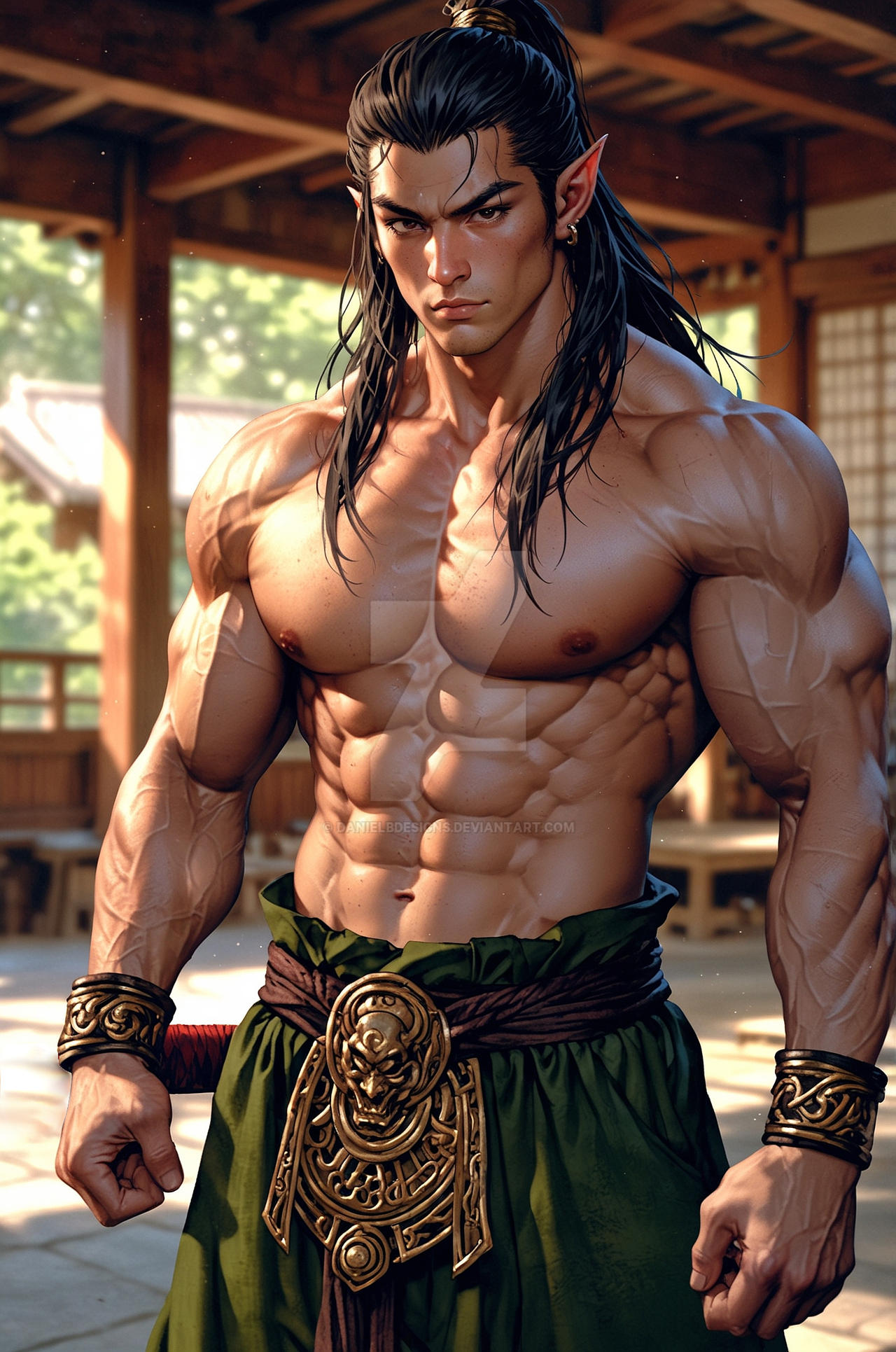 Elf Jujitsu Fantasy dojo - The elven karate by DanielBDesigns on DeviantArt