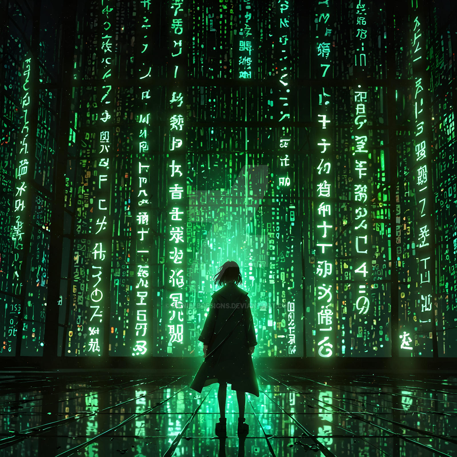 Entering the matrix by DanielBDesigns on DeviantArt
