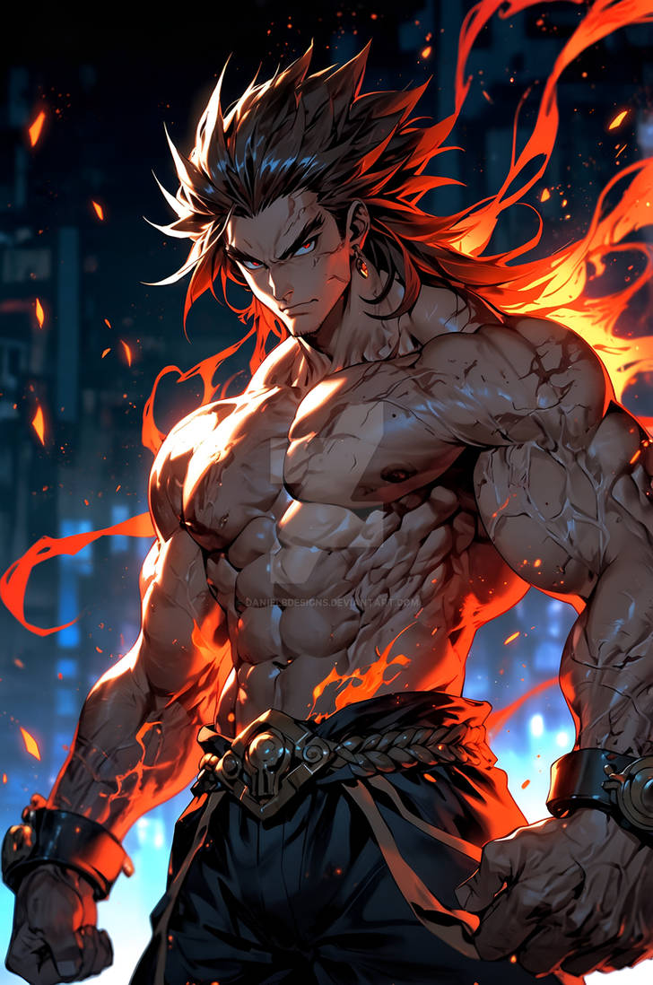 Fire Elemental Hero Elemental warrior - Fire fury by DanielBDesigns on DeviantArt