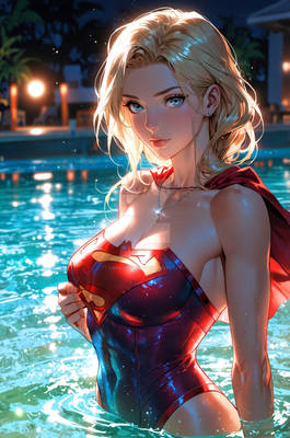 Supergirl s Seduction Wrapped In Sunset Light By DanielBDesigns On supergirl-s-seduction-wrapped-in-sunset-light-by-danielbdesigns-on