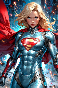 Steel Radiance: Supergirl Ascends
