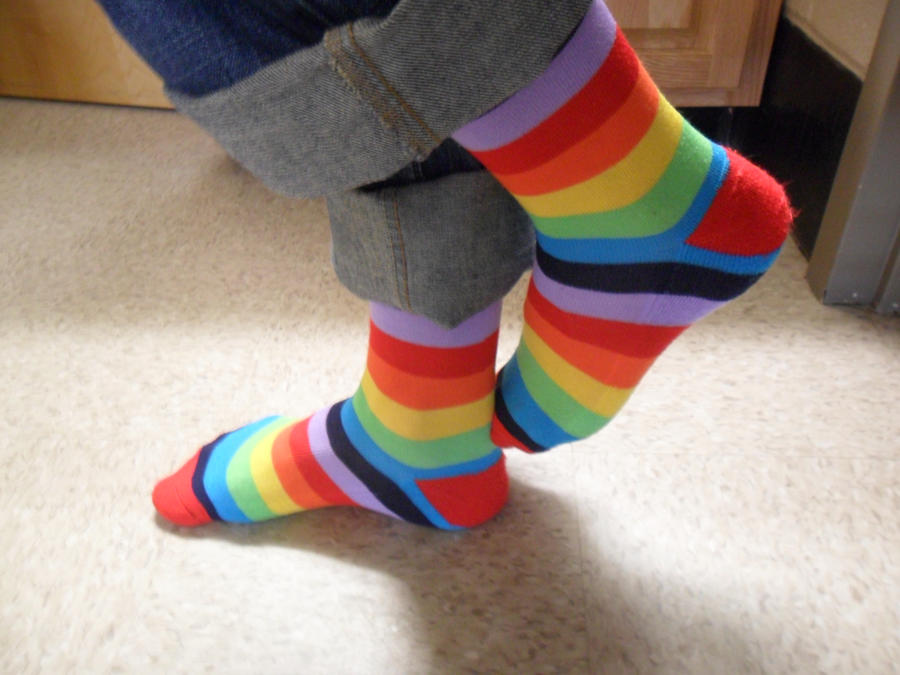 Birthday socks.