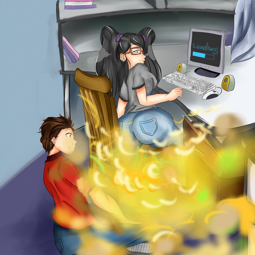 The Night My Sister Had Gas by ProButtonMasher by SellCon2762 on DeviantArt
