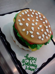 hamburger cake