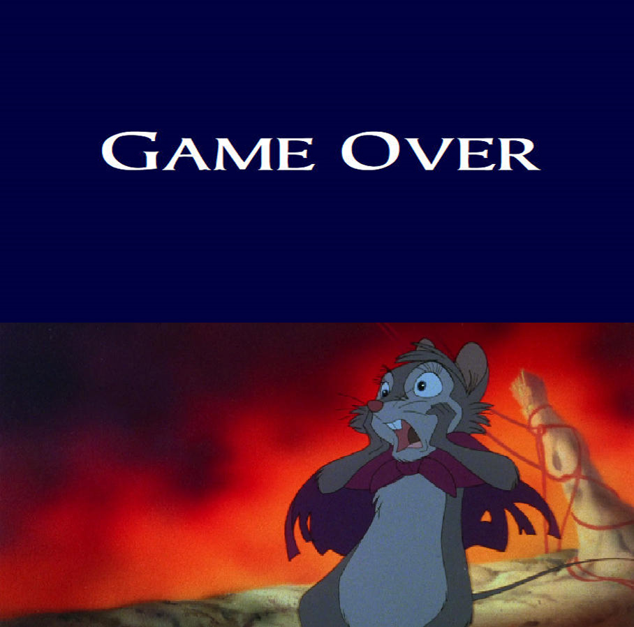 Secret game over screen (meme)