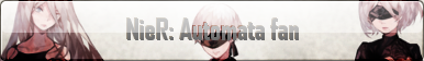 NieR: Automata fan button