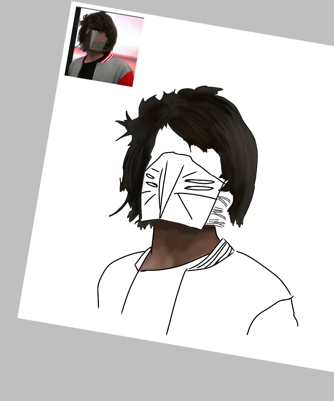 Another sneek peek for the ranboo genloss fanart by Dixie1235 on DeviantArt