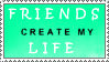 Friends-life Stamp by Bubel-Coyot