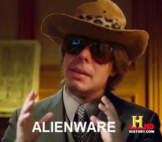 Dross y su Alienware