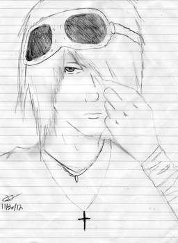 Emo Boy Sketch  