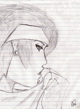 Emo Boy Sketch 3