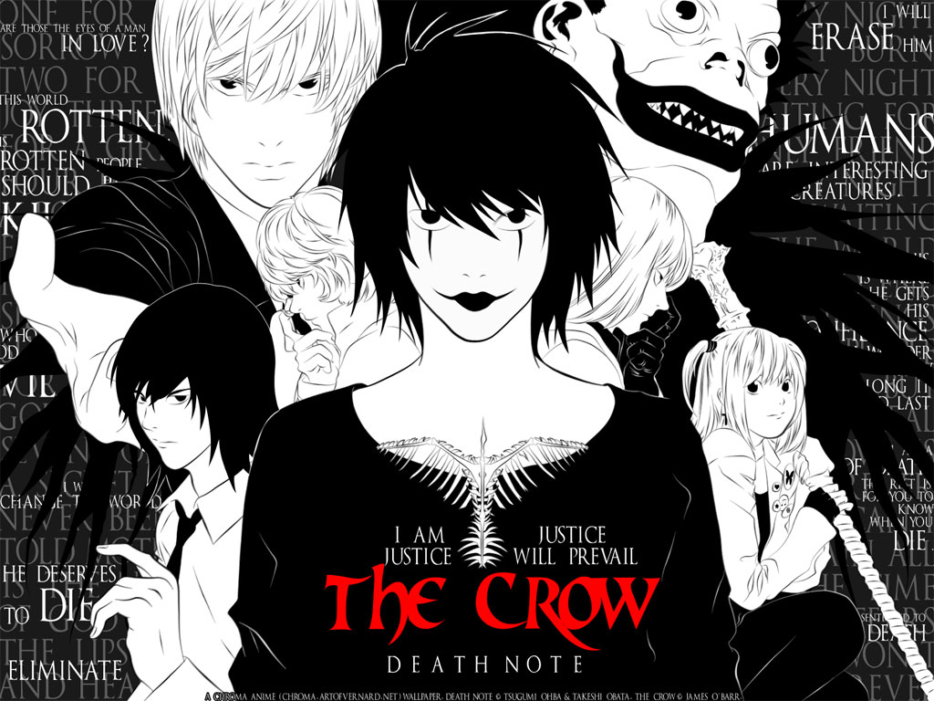 The Crow: Death Note by nuniko on DeviantArt