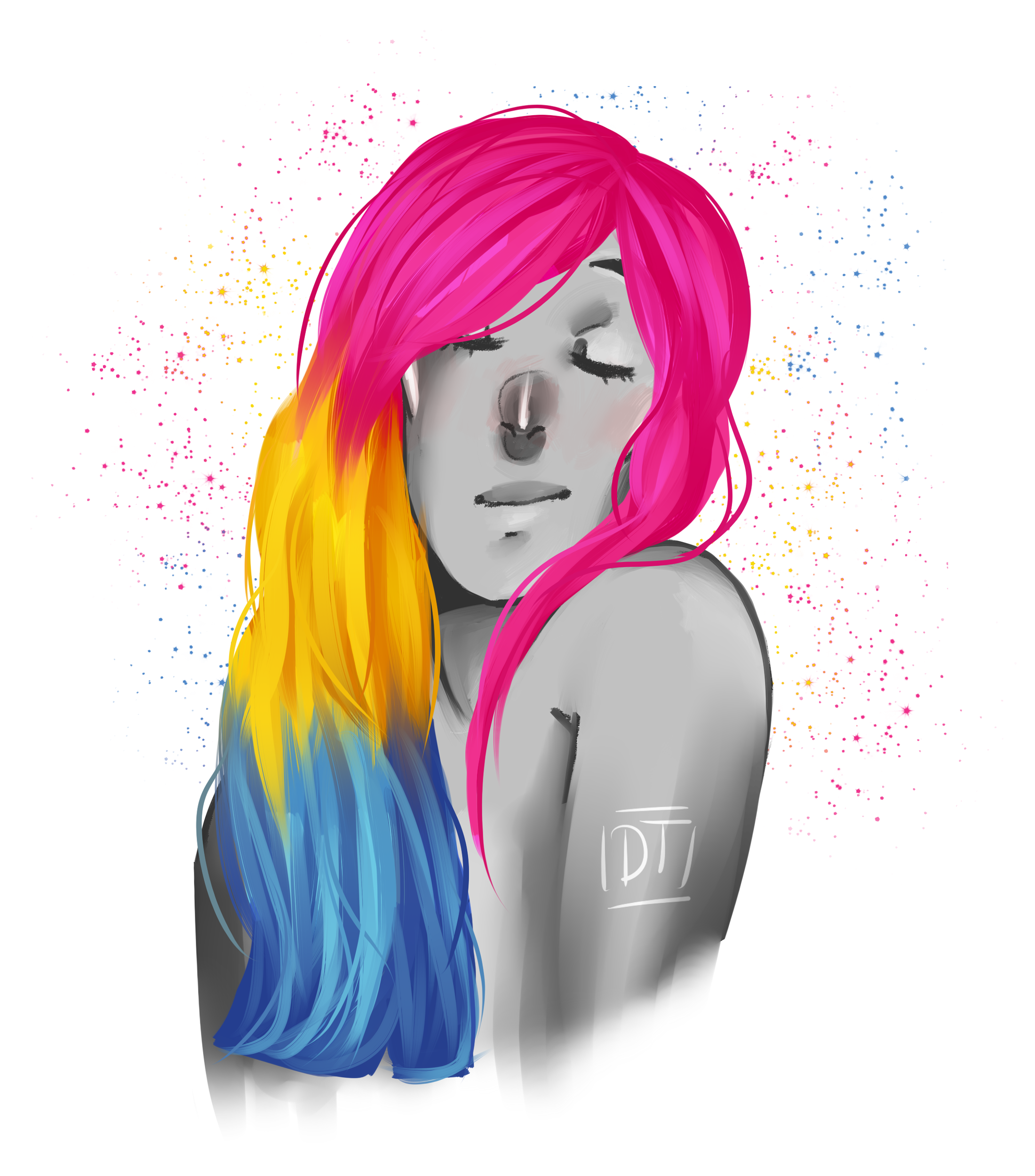 Pride Month Project: Pansexual Flag by TsuTsu231201 on DeviantArt