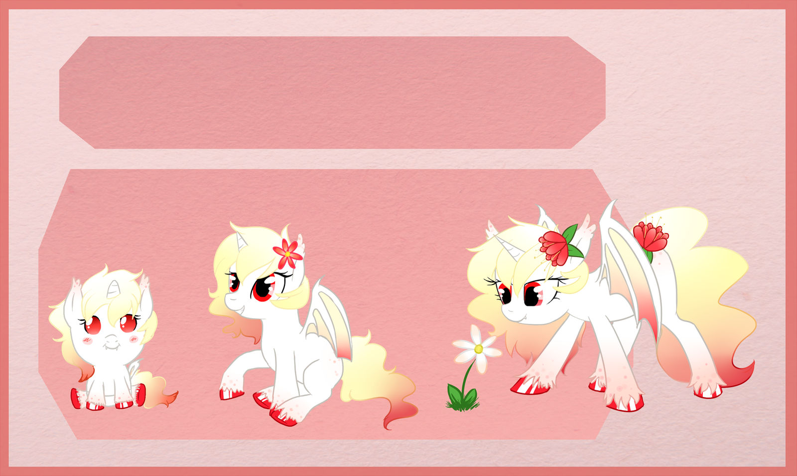 Reference sheet commission: Bat Pony