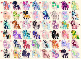 Huge MLP adopt sheet! in need of funds