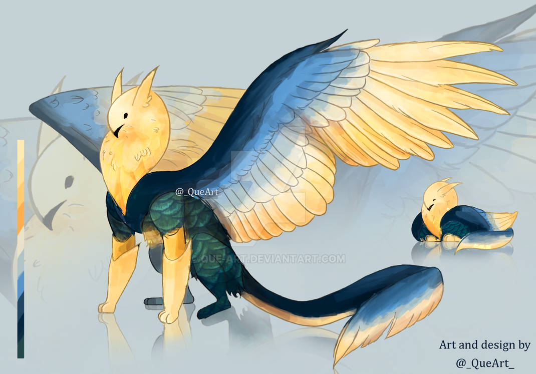 Griffin Custom Design #1 by Que-Art on DeviantArt